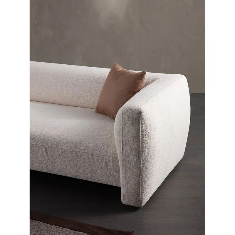 Elvaris 4-istuttava sohva sisältää Divaani - Valkoinen - Huonekalut - Sohva - Divaanisohva