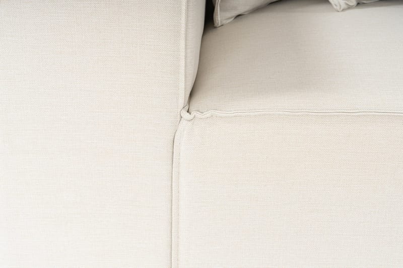 Fahmida Sohva divaanilla 3-istuttava - Ecru - Huonekalut - Sohva - Divaanisohva - 3 istuttava sohva divaanilla