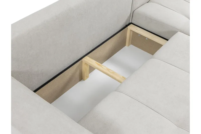 Flo Vuodesohva divaanilla 3-istuttava - Beige - Huonekalut - Sohva - Vuodesohva - Divaanivuodesohva
