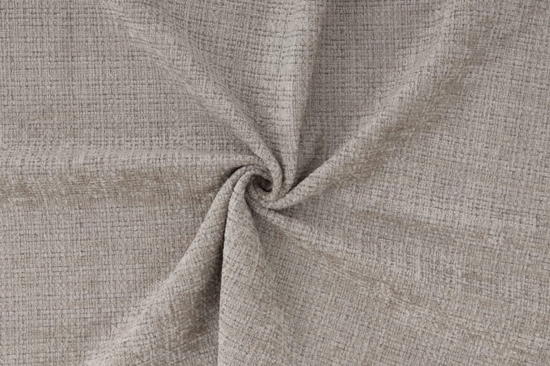 Florenz 3-istuttava Oikeakätinen L-muotoinen Divaanisohva Chenillellä - Harmaa / Beige - Huonekalut - Sohva - Divaanisohva - 3 istuttava sohva divaanilla