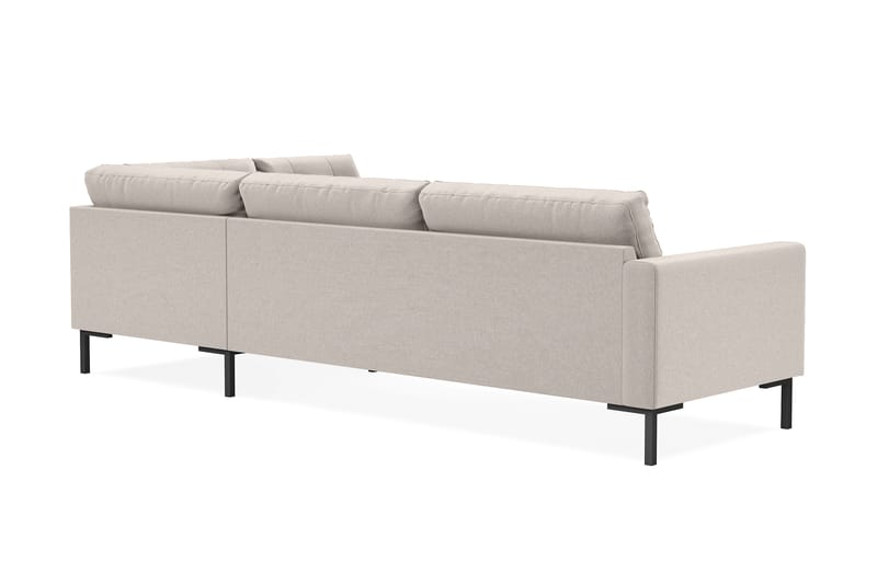 Frillestad 4-istuttava Oikeakätinen L-muotoinen Schäslongsohva Kangas - Beige - Huonekalut - Sohva - Divaanisohva