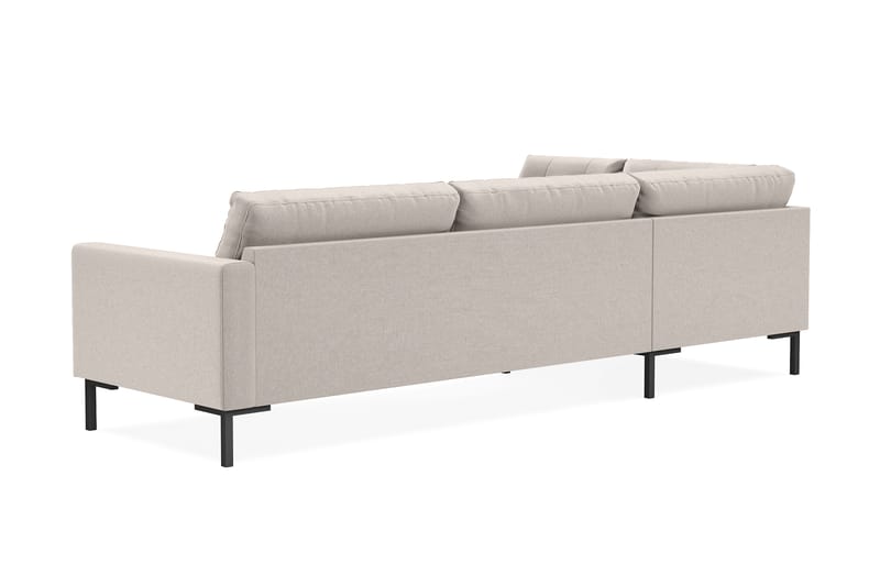 Frillestad 4-istuttava Vasenkätinen L-muotoinen Schäslongsohva Kangas - Beige - Huonekalut - Sohva - Divaanisohva