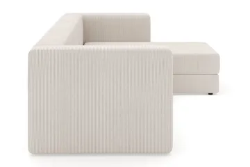 Hagblom 4-istuttava Divaanisohva Säilytystilalla Käännettävä - Beige - Huonekalut - Sohva - Divaanisohva