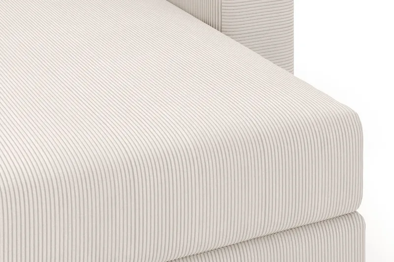 Hagblom 4-istuttava Divaanisohva Säilytystilalla Käännettävä - Beige - Huonekalut - Sohva - Divaanisohva