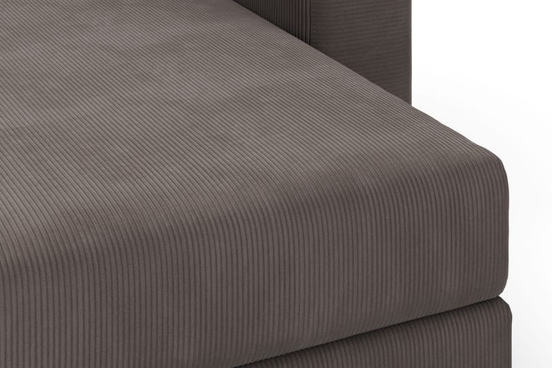 Hagblom 4-istuttava Divaanisohva Säilytystilalla Käännettävä - Ruskea - Huonekalut - Sohva - Divaanisohva