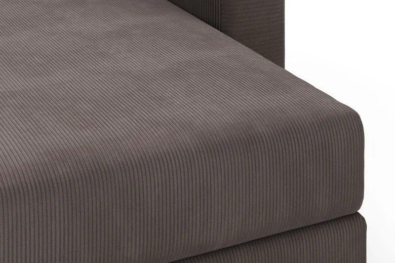 Hagblom 4-istuttava Divaanisohva Säilytystilalla Käännettävä - Ruskea - Huonekalut - Sohva - Divaanisohva