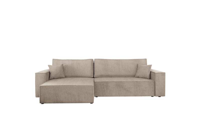 Hobson sohva divaanilla, 3-ist. - Beige - Huonekalut - Sohva - Divaanisohva - 3 istuttava sohva divaanilla