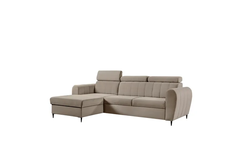 Hoffman Sohva Divaanilla 3-ist., Beige