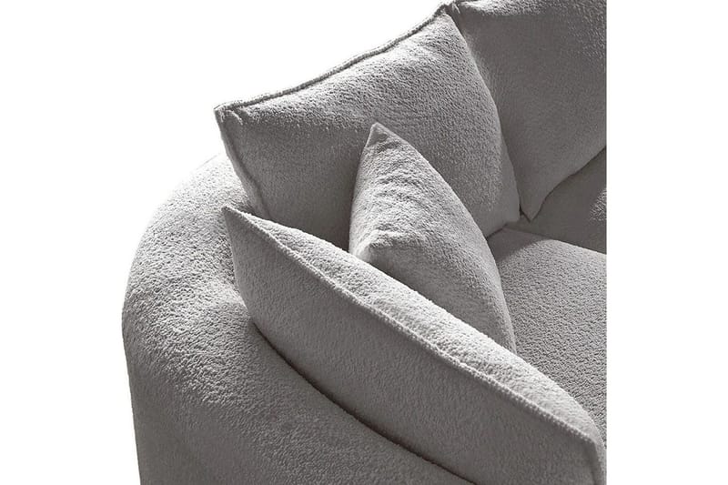 Hungirr Sohva divaanilla 4-istuttava - Harmaa - Huonekalut - Sohva - Divaanisohva