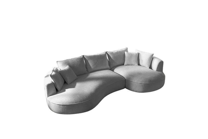 Hungirr Sohva divaanilla 4-istuttava - Harmaa - Huonekalut - Sohva - Divaanisohva