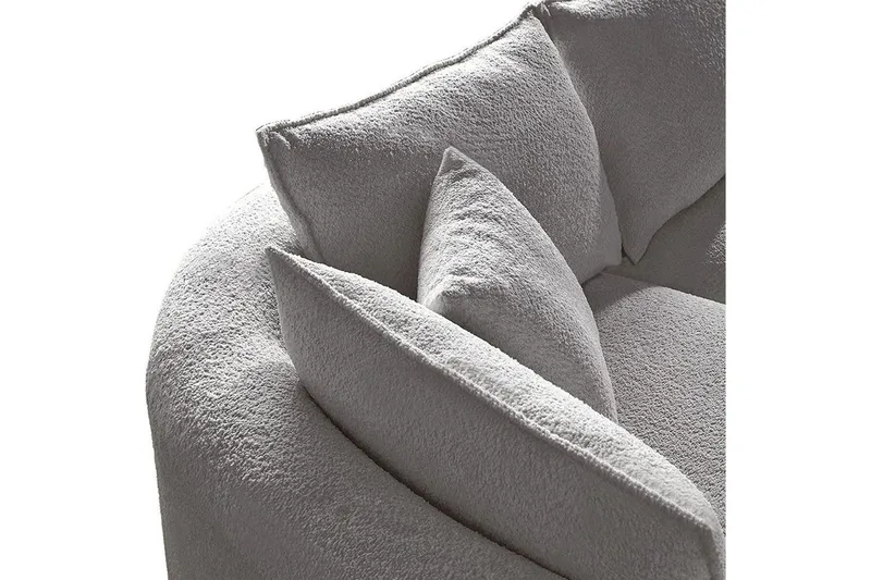 Hungirr Sohva divaanilla 4-istuttava - Harmaa - Huonekalut - Sohva - Divaanisohva