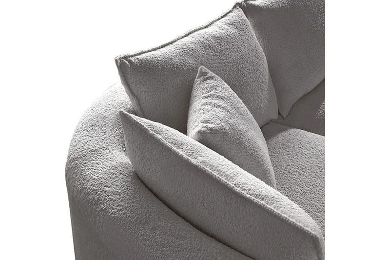 Hungirr Sohva divaanilla 4-istuttava - Harmaa - Huonekalut - Sohva - Divaanisohva