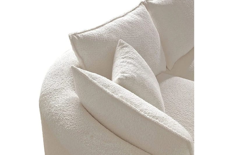 Hungirr Sohva divaanilla 4-istuttava - Valkoinen - Huonekalut - Sohva - Divaanisohva