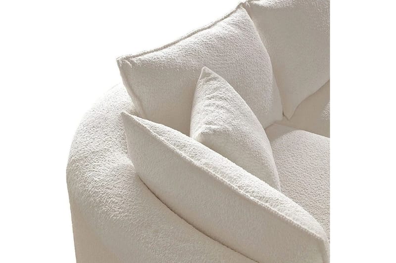 Hungirr Sohva divaanilla 4-istuttava - Valkoinen - Huonekalut - Sohva - Divaanisohva