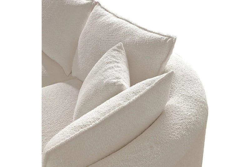 Hungirr Sohva divaanilla 4-istuttava - Valkoinen - Huonekalut - Sohva - Divaanisohva