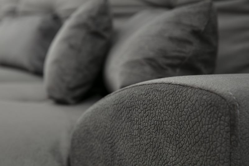 Kulmasohva Bosell Divaanilla Vasen - Musta - Huonekalut - Sohva - Divaanisohva