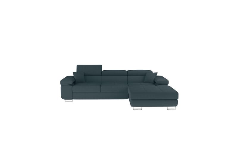 Kulmasohva Eltap Armando 289x85x203 cm - Jarell 38, Sininen, Oikea - Huonekalut - Sohva - Divaanisohva - 3 istuttava sohva divaanilla