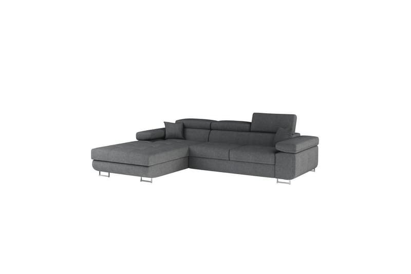 Kulmasohva Eltap Armando 289x85x203 cm - Sawana 21, Harmaa, Vasen - Huonekalut - Sohva - Divaanisohva - 3 istuttava sohva divaanilla