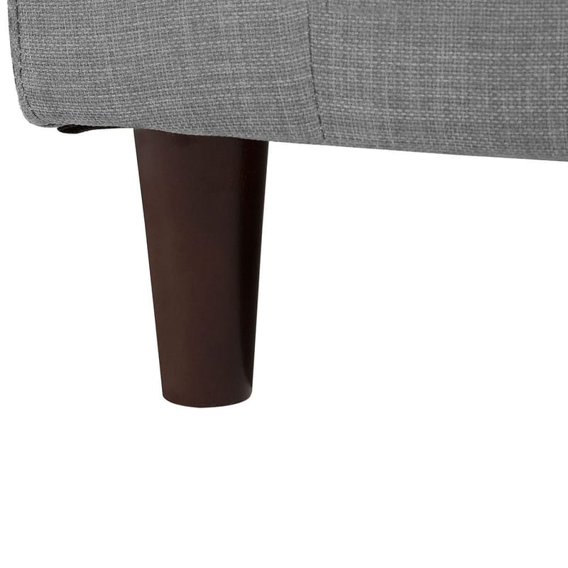 Kulmasohva Elvenes - Harmaa, Tumma puu/Oikeakätinen - Huonekalut - Sohva - Kulmasohva - Kulmadivaanisohva