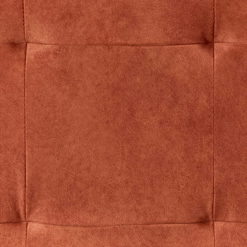 Kulmasohva Flam - Oranssi, musta/Oikeakätinen/Sametti - Huonekalut - Sohva - Kulmasohva