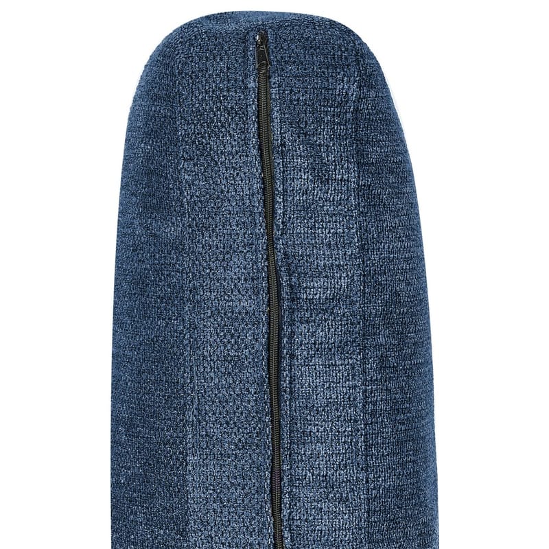 Kulmasohva Flam - Sininen, Musta/Vasenpuoleinen/Polyesteri - Huonekalut - Sohva - Kulmasohva