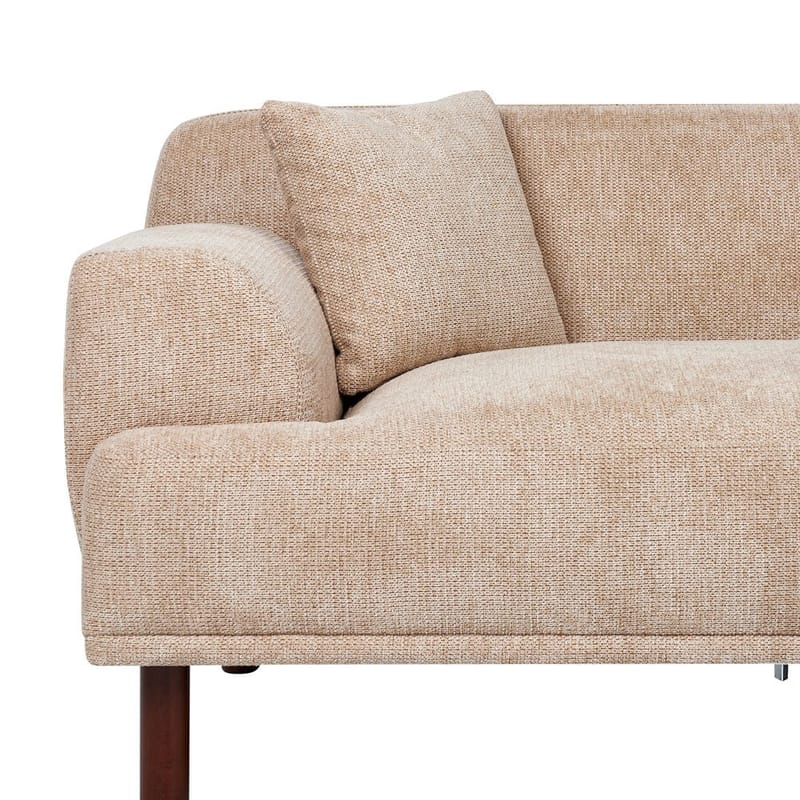 Kulmasohva Holt - Beige, ruskea/polyesteri - Huonekalut - Sohva - Kulmasohva - Kulmadivaanisohva