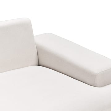 Kulmasohva Mariferd - Beige, musta, tumma puu/oikeakätinen - Huonekalut - Sohva - Divaanisohva - 3 istuttava sohva divaanilla
