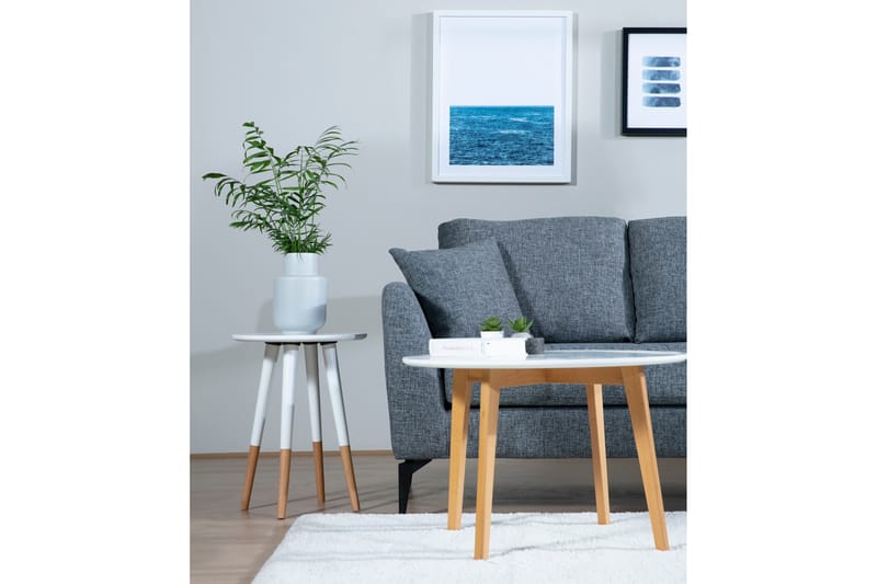 Kulmasohva Rodenas Divaanilla Oikea - Harmaa - Huonekalut - Sohva - Divaanisohva
