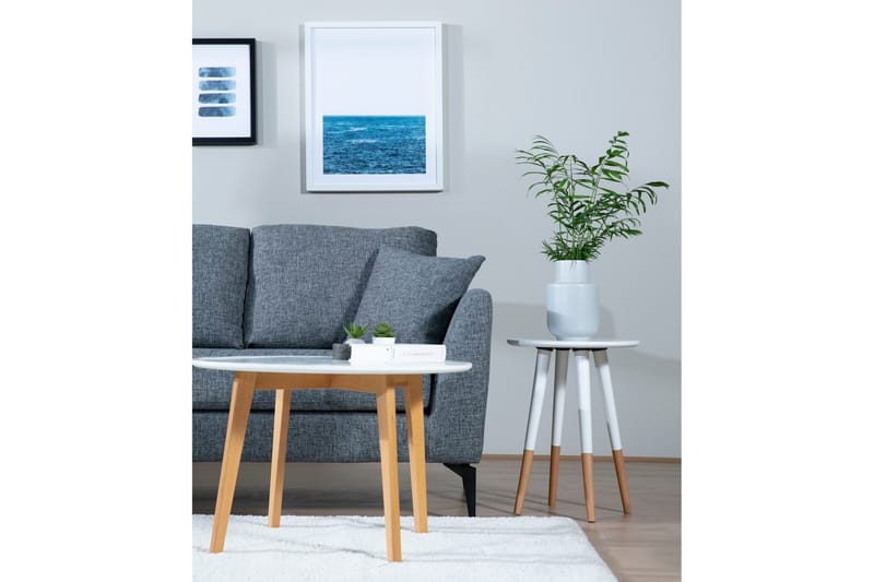 Kulmasohva Scharlene Divaanilla Vasen - Harmaa - Huonekalut - Sohva - Divaanisohva