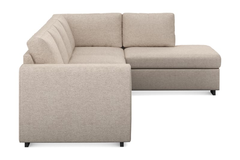 Link 4-istuttava Oikeakätinen L-muotoinen Divaanisohva Kankaasta - Beige - Huonekalut - Sohva - Divaanisohva