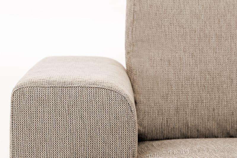 Link 4-istuttava Oikeakätinen L-muotoinen Large Divaanisohva Kankaasta - Beige - Huonekalut - Sohva - Divaanisohva