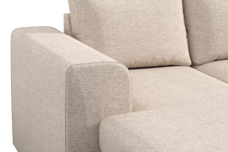 Link 4-istuttava Oikeakätinen U-muotoinen Large Sohva Divaanilla ja Divaaniosalla Kankaasta - Beige - Huonekalut - Sohva - Divaanisohva