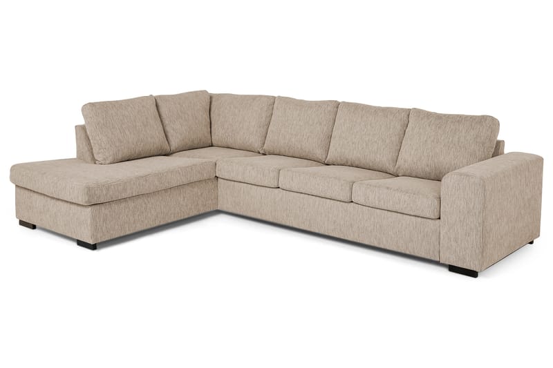 Link 4-istuttava Vasenkätinen L-muotoinen Large Divaanisohva Kankaasta - Beige - Huonekalut - Sohva - Divaanisohva