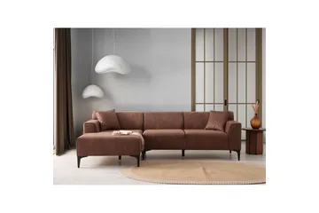 Malpani Sohva med Divan 4-sits - Konjakki - Huonekalut - Sohva - Divaanisohva