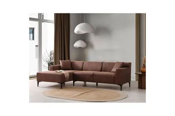 Malpani Sohva med Divan 4-sits - Konjakki - Huonekalut - Sohva - Divaanisohva