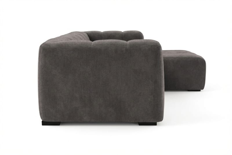 Marlow 3-istuttava Kupliva Divaanisohva oikea - Harmaa - Huonekalut - Sohva - Divaanisohva - 3 istuttava sohva divaanilla