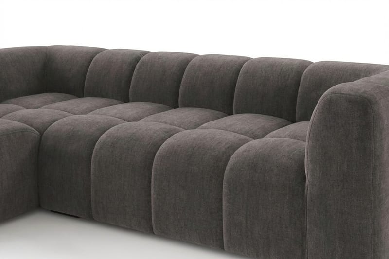 Marlow 3-istuttava Kupliva Divaanisohva vasen - Harmaa - Huonekalut - Sohva - Divaanisohva - 3 istuttava sohva divaanilla