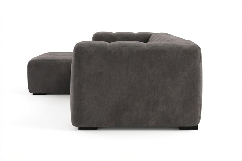 Marlow 3-istuttava Kupliva Divaanisohva vasen - Harmaa - Huonekalut - Sohva - Divaanisohva - 3 istuttava sohva divaanilla