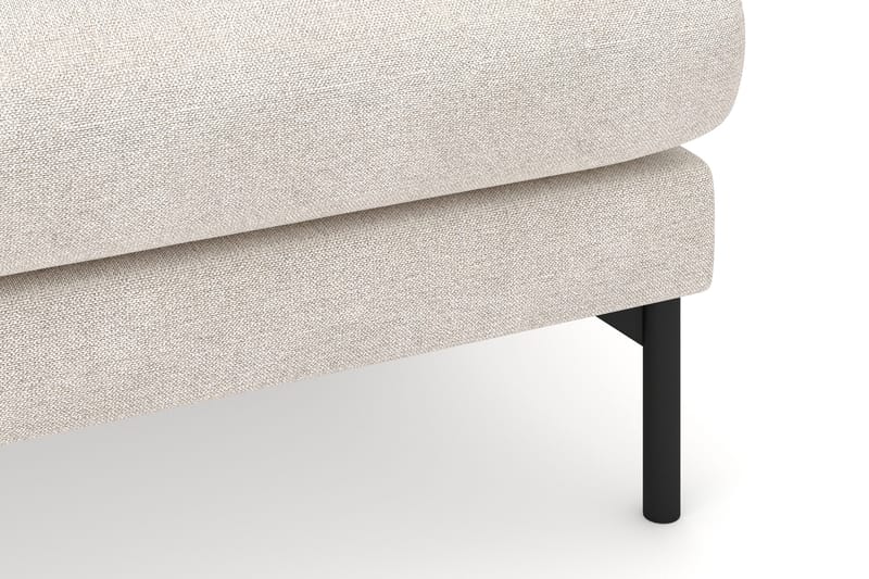 Menard 3-istuttava Oikeakätinen L-muotoinen Divaanisohva Kangasista - Beige - Huonekalut - Sohva - Divaanisohva