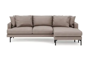 Menard 3-istuttava Oikeakätinen L-muotoinen Divaanisohva Kangasista