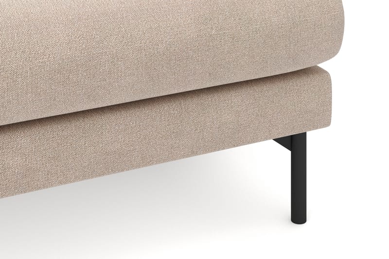 Menard 4-istuttava Oikeakätinen L-muotoinen Divaanisohva Kangasista - Beige - Huonekalut - Sohva - Divaanisohva