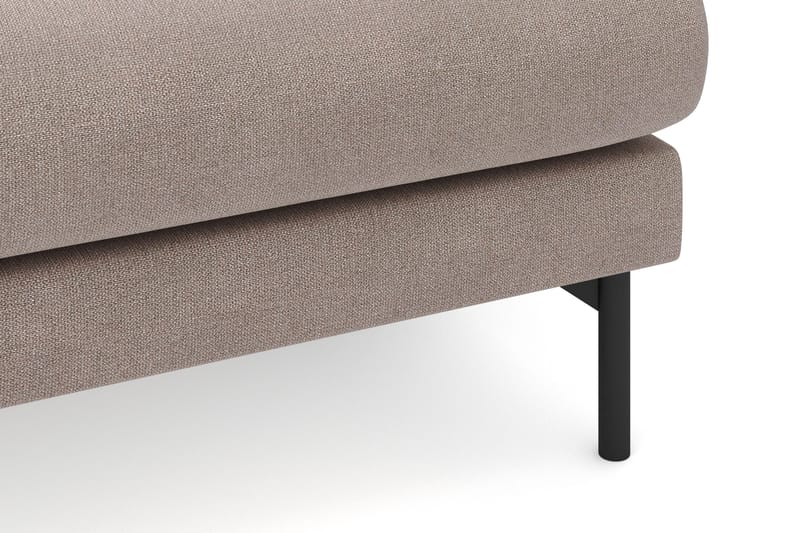 Menard 4-istuttava Oikeakätinen L-muotoinen Divaanisohva Kangasista - Ruskea - Huonekalut - Sohva - Divaanisohva