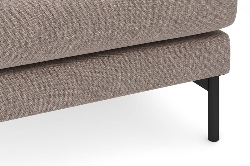 Menard 4-istuttava Oikeakätinen Syvä L-muotoinen Divaanisohva Kangasista - Ruskea - Huonekalut - Sohva - Divaanisohva