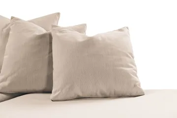Menard 4-istuttava Oikeakätinen Syvä L-muotoinen Divaanisohva Kankaasta - Beige - Huonekalut - Sohva - Divaanisohva