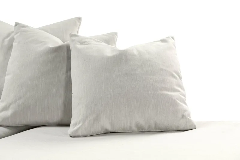 Menard 4-istuttava Oikeakätinen Syvä L-muotoinen Divaanisohva Kankaasta - Vaaleanharmaa - Huonekalut - Sohva - Divaanisohva