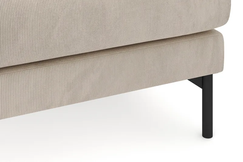 Menard 4-istuttava Oikeakätinen Syvä L-muotoinen Divaanisohva Manchesterista - Greige - Huonekalut - Sohva - Divaanisohva