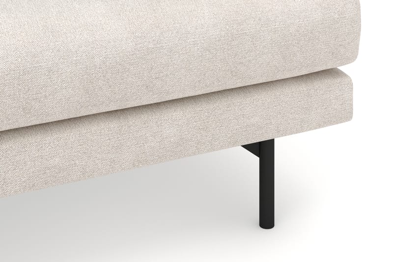 Menard 4-istuttava Vasenkätinen L-muotoinen Divaanisohva Kangasista - Beige - Huonekalut - Sohva - Divaanisohva