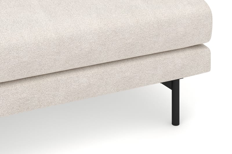 Menard 4-istuttava Vasenkätinen Syvä L-muotoinen Divaanisohva Kangasista - Beige - Huonekalut - Sohva - Divaanisohva