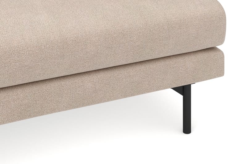 Menard 4-istuttava Vasenkätinen Syvä L-muotoinen Divaanisohva Kangasista - Beige - Huonekalut - Sohva - Divaanisohva