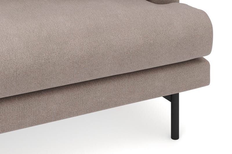 Menard 4-istuttava Vasenkätinen Syvä L-muotoinen Divaanisohva Kangasista - Ruskea - Huonekalut - Sohva - Divaanisohva - 3 istuttava sohva divaanilla